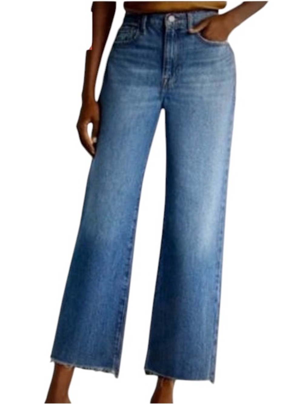 Frame Le Jane Crop Raw Hem Jean Sz 30 Best Selling